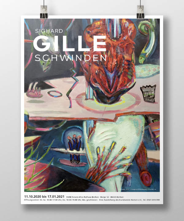 Ausstellung Schwinden, Sighard Gille